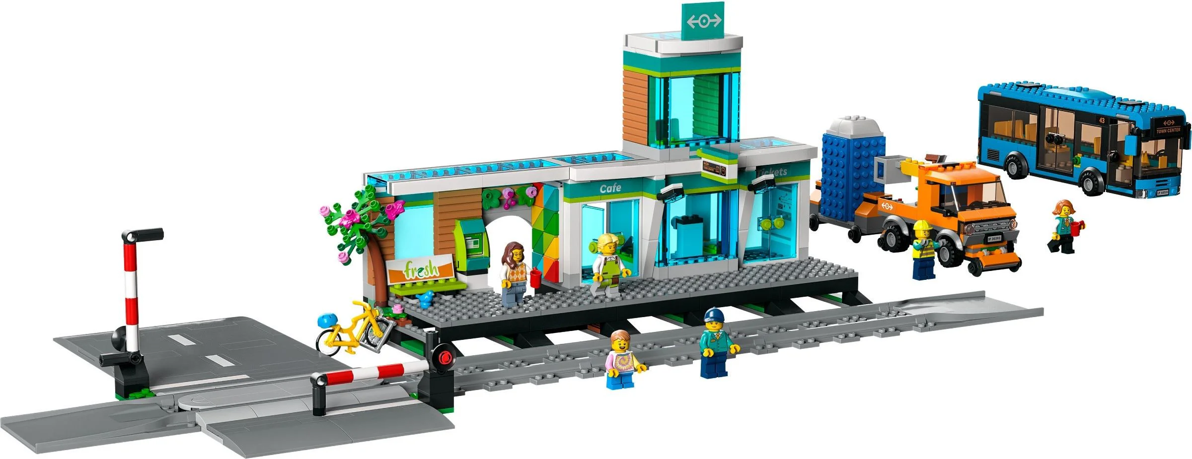 Busy train station 乐高 LEGO 60335