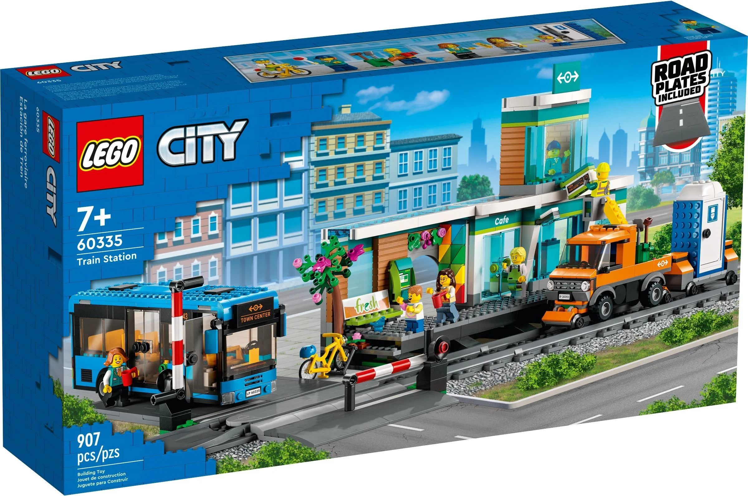 Busy train station 乐高 LEGO 60335 image 1