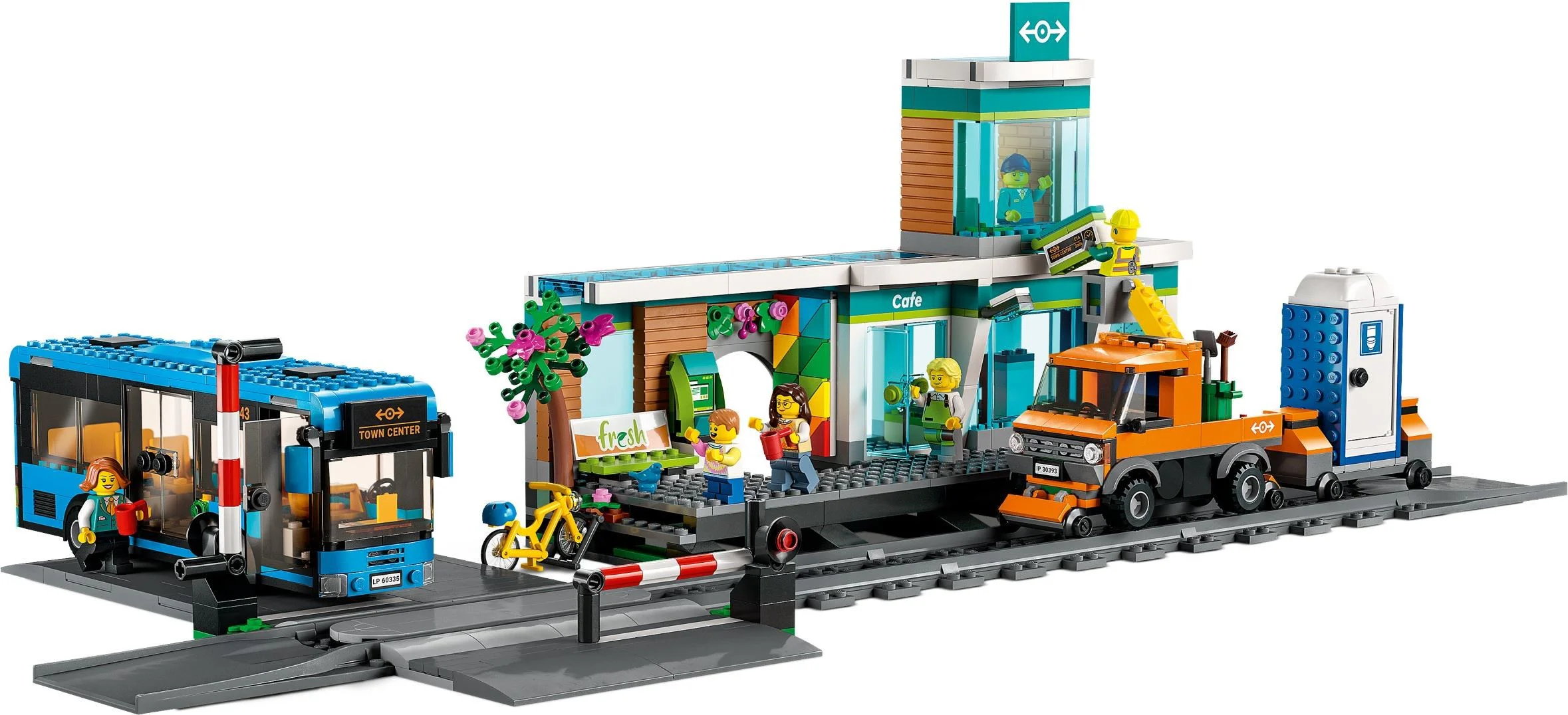 Busy train station 乐高 LEGO 60335 image 3