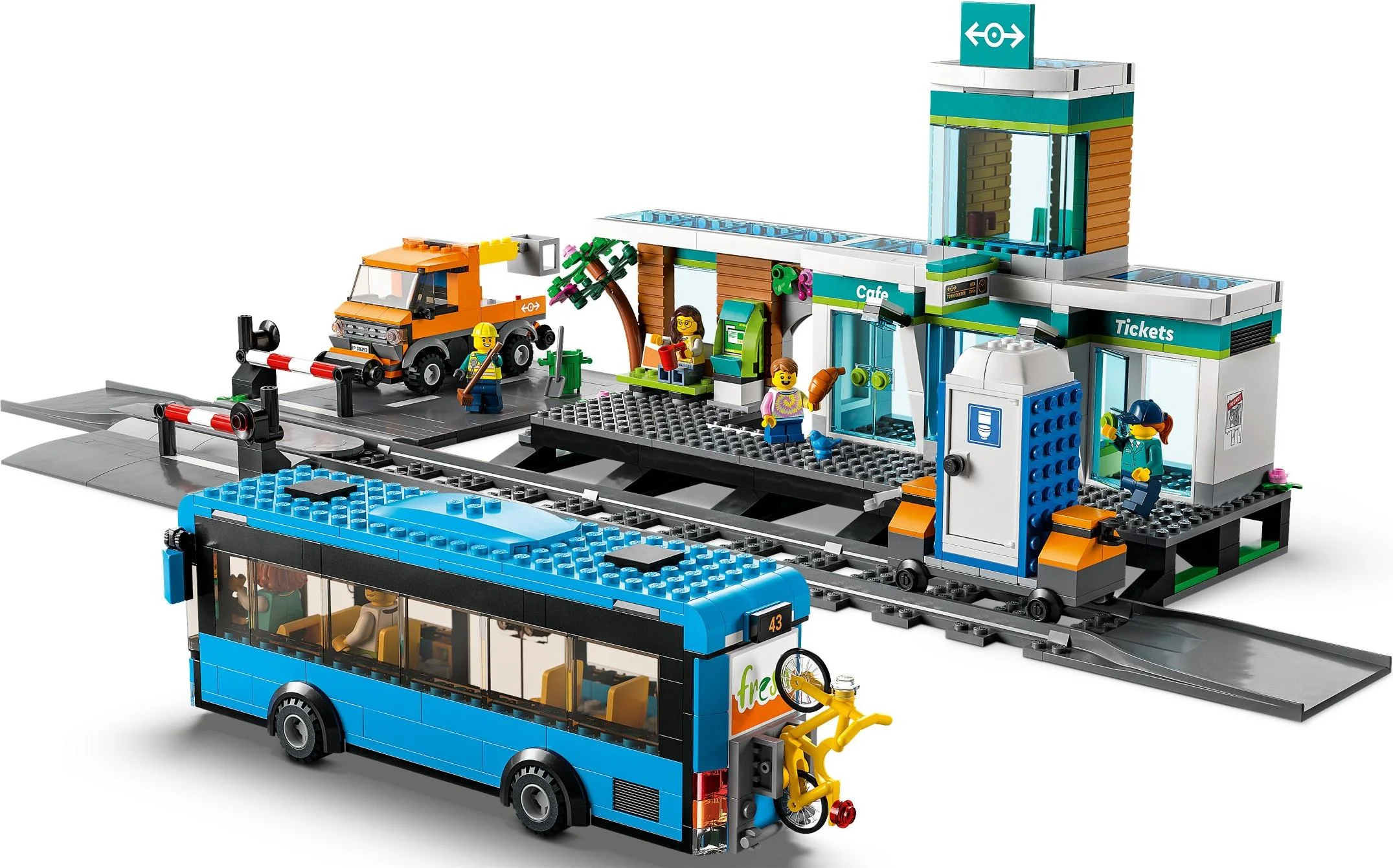 Busy train station 乐高 LEGO 60335 image 7