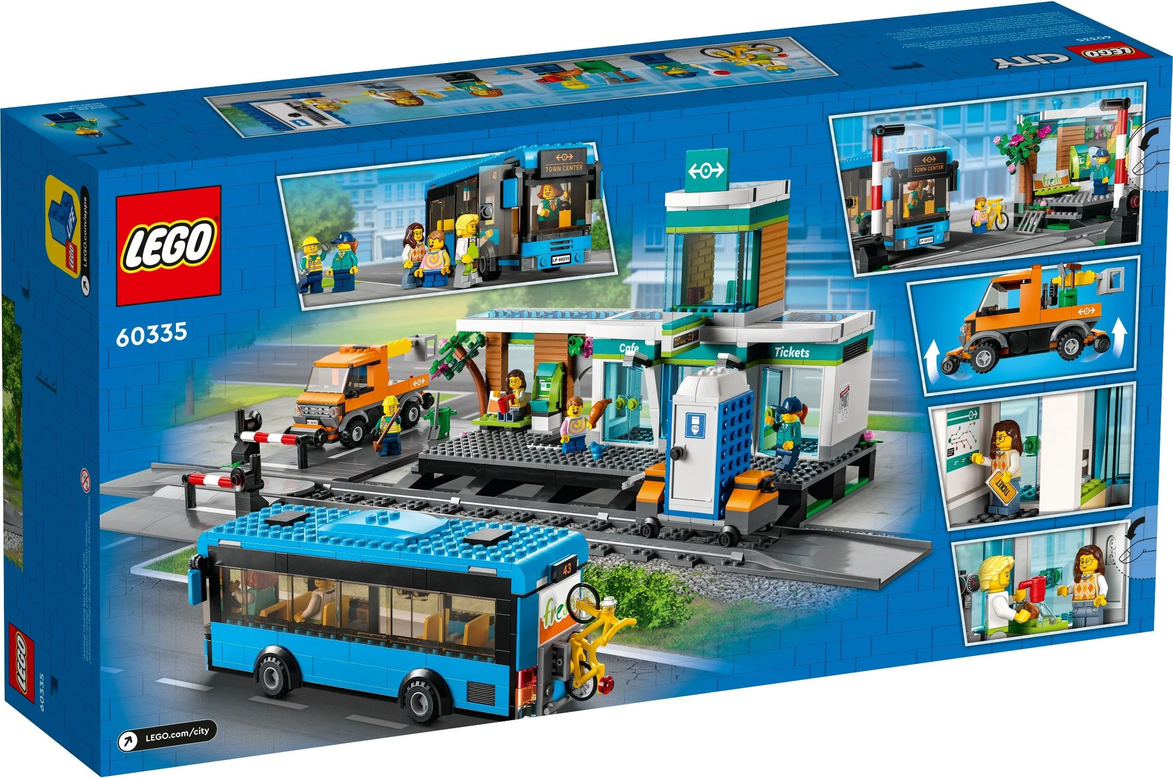 Busy train station 乐高 LEGO 60335 image 10