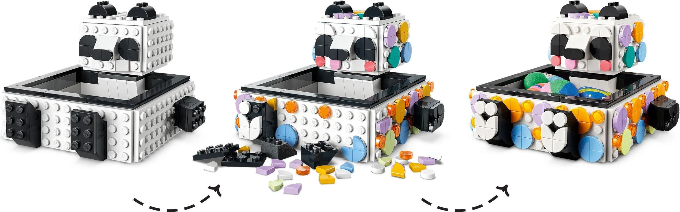 Lovely panda box 乐高 LEGO 41959 image 4