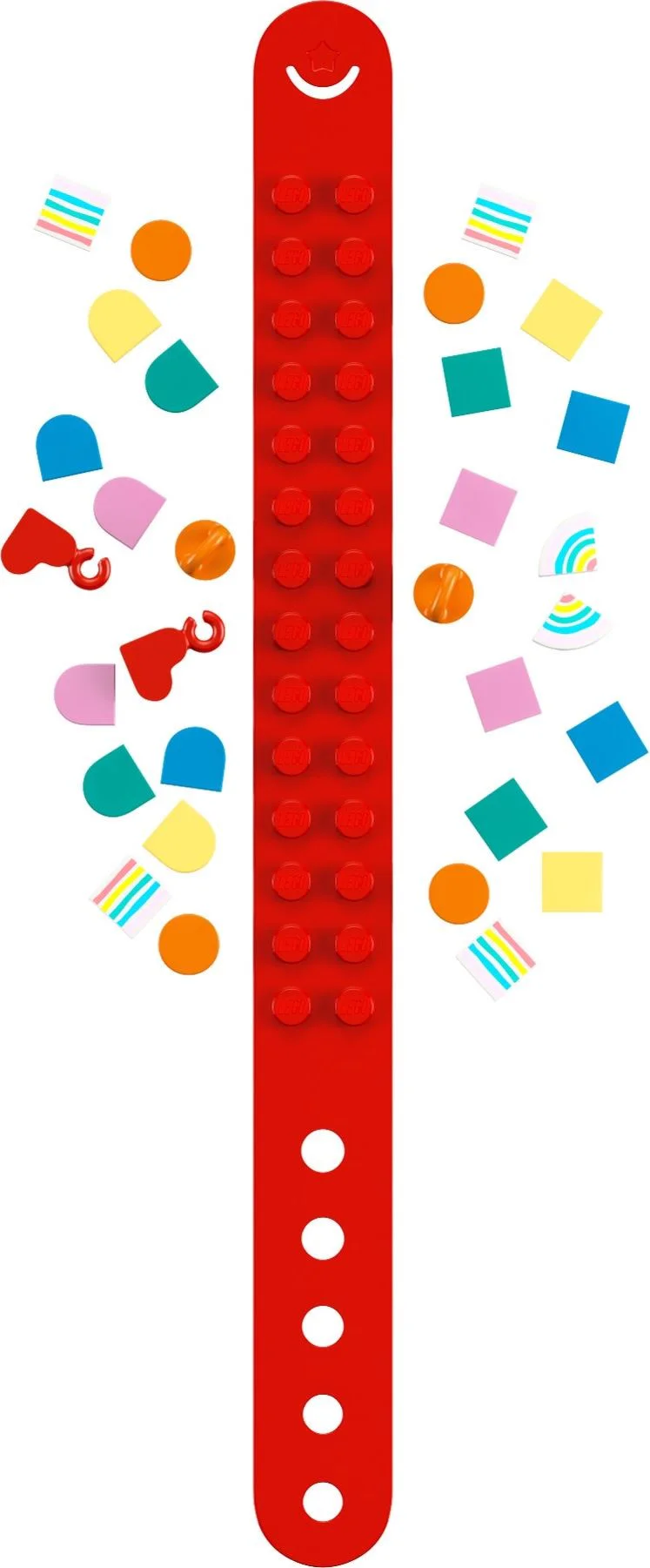 A beautiful and decorated rainbow bracelet 乐高 LEGO 41953 image 2