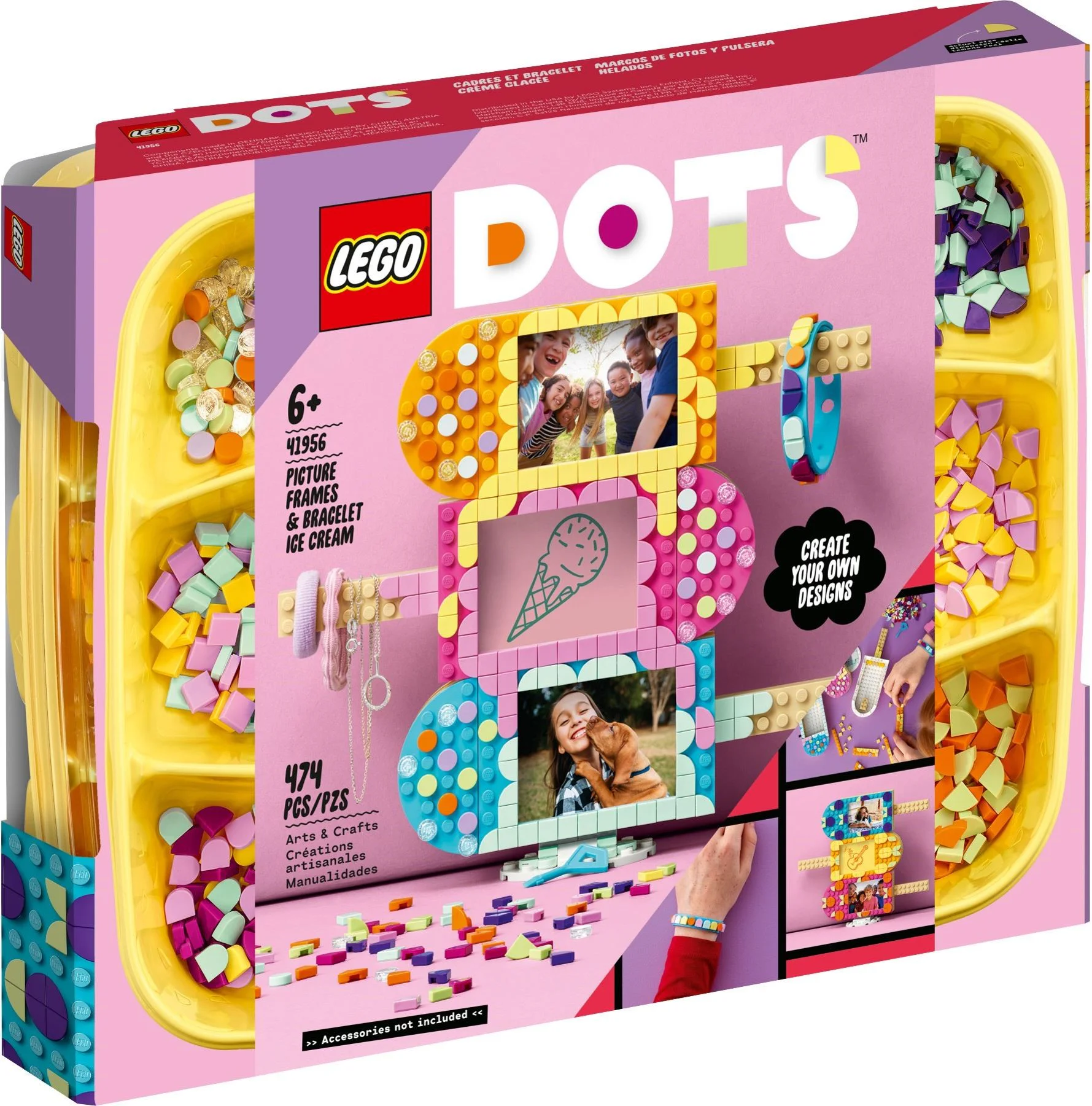 Ice cream frame and bracelet 乐高 LEGO 41956 image 5