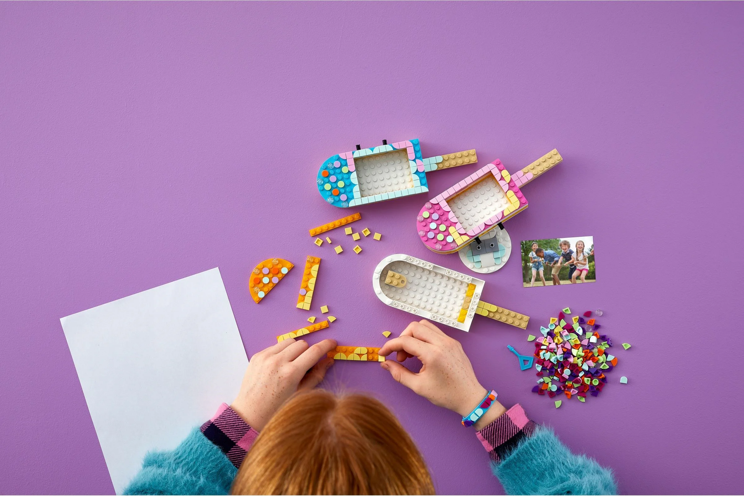 Ice cream frame and bracelet 乐高 LEGO 41956 image 6