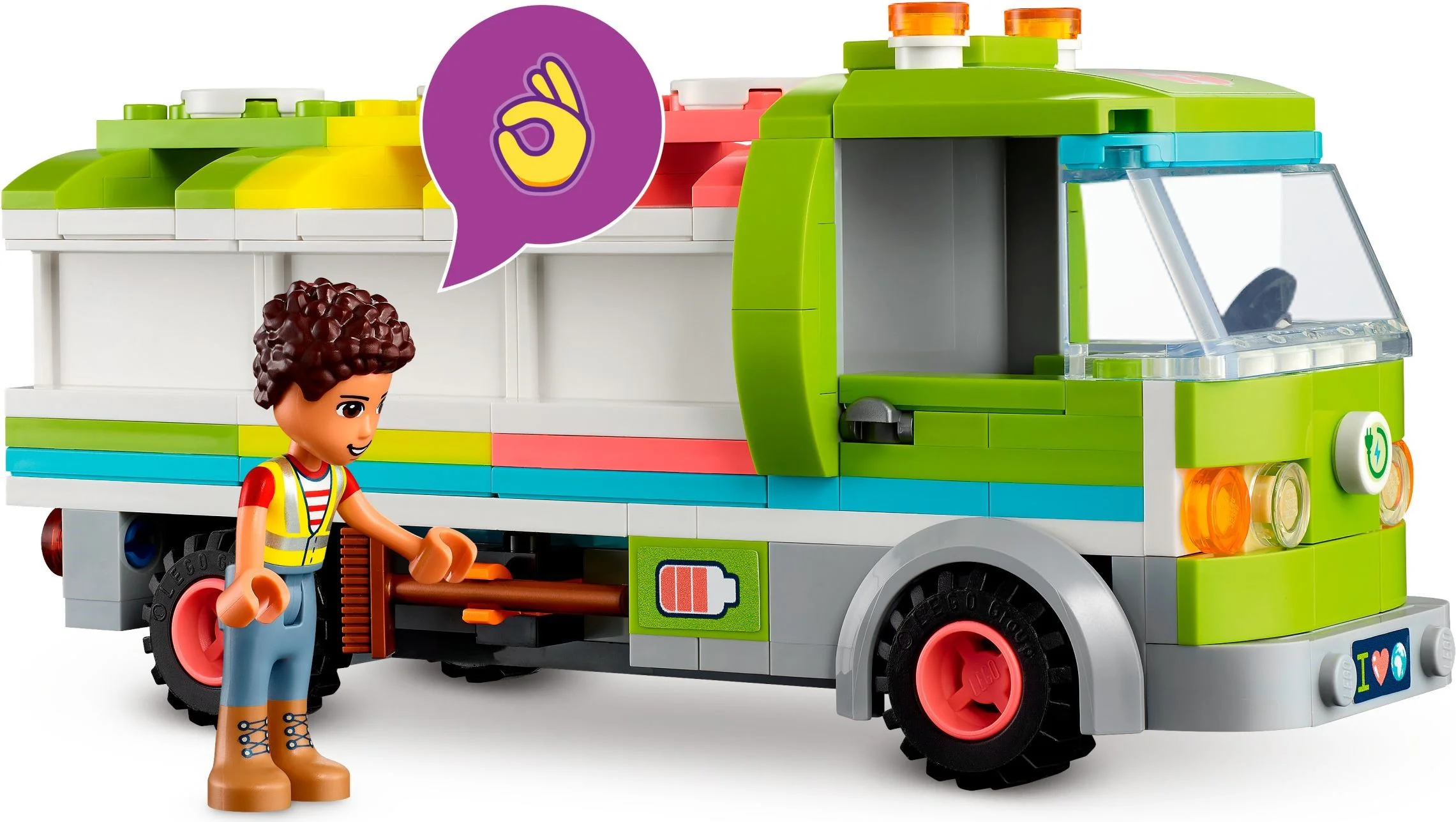 Truck, environmental recovery 乐高 LEGO 41712 image 4