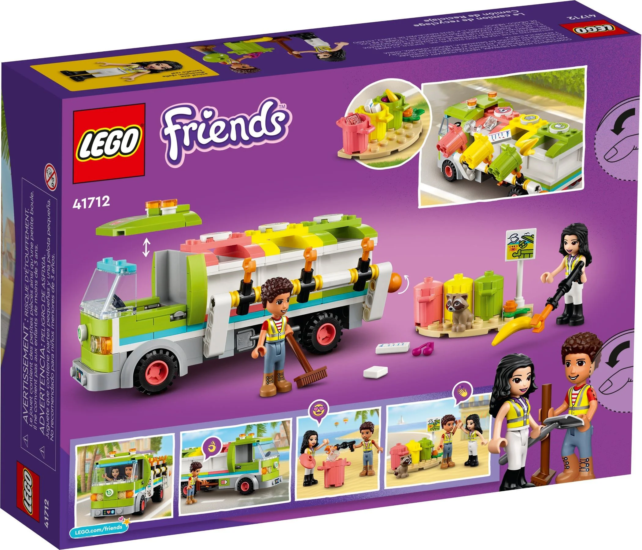 Truck, environmental recovery 乐高 LEGO 41712 image 7