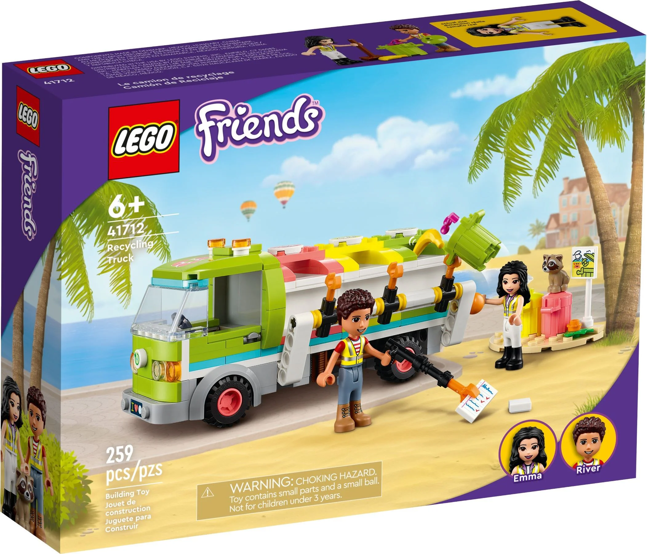 Truck, environmental recovery 乐高 LEGO 41712 image 8