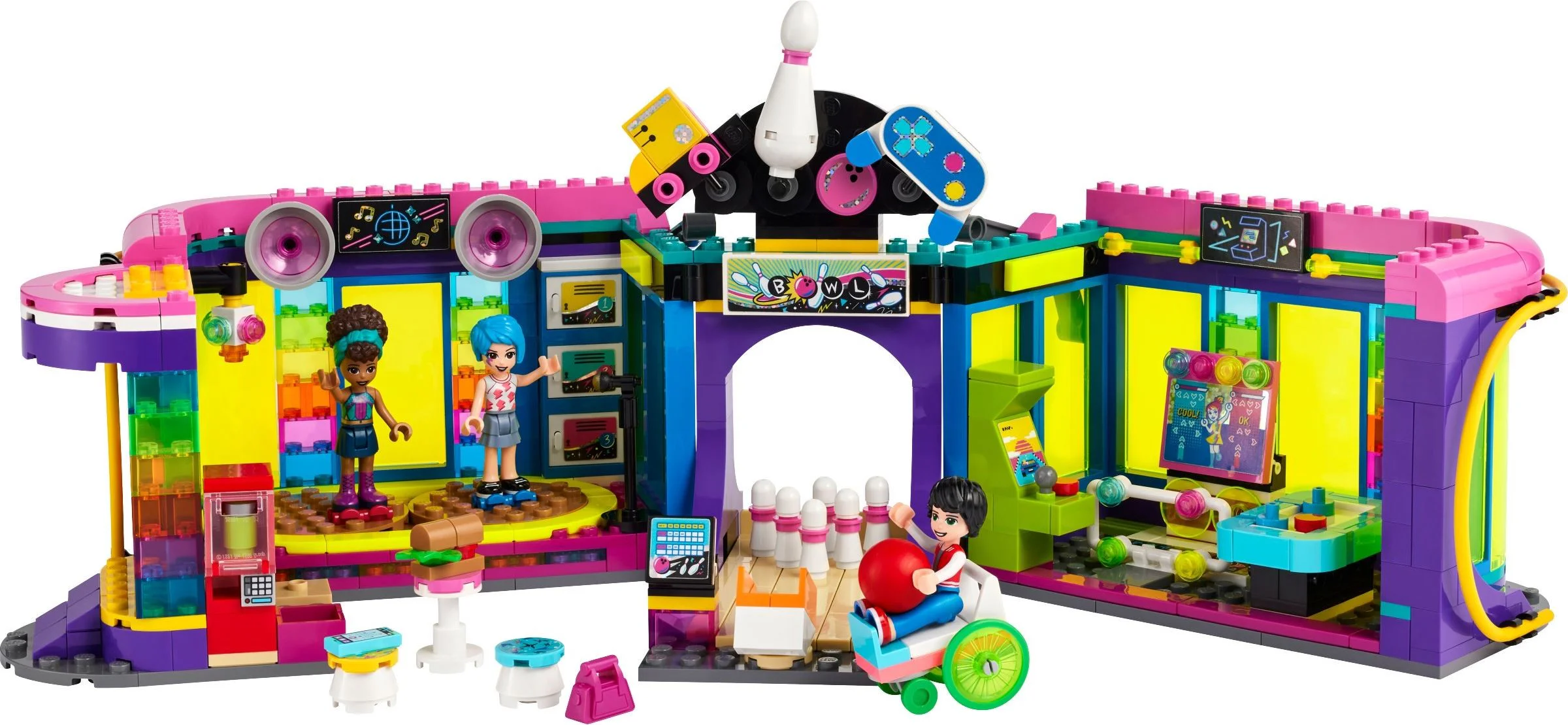 A dry-icing disco playground 乐高 LEGO 41708