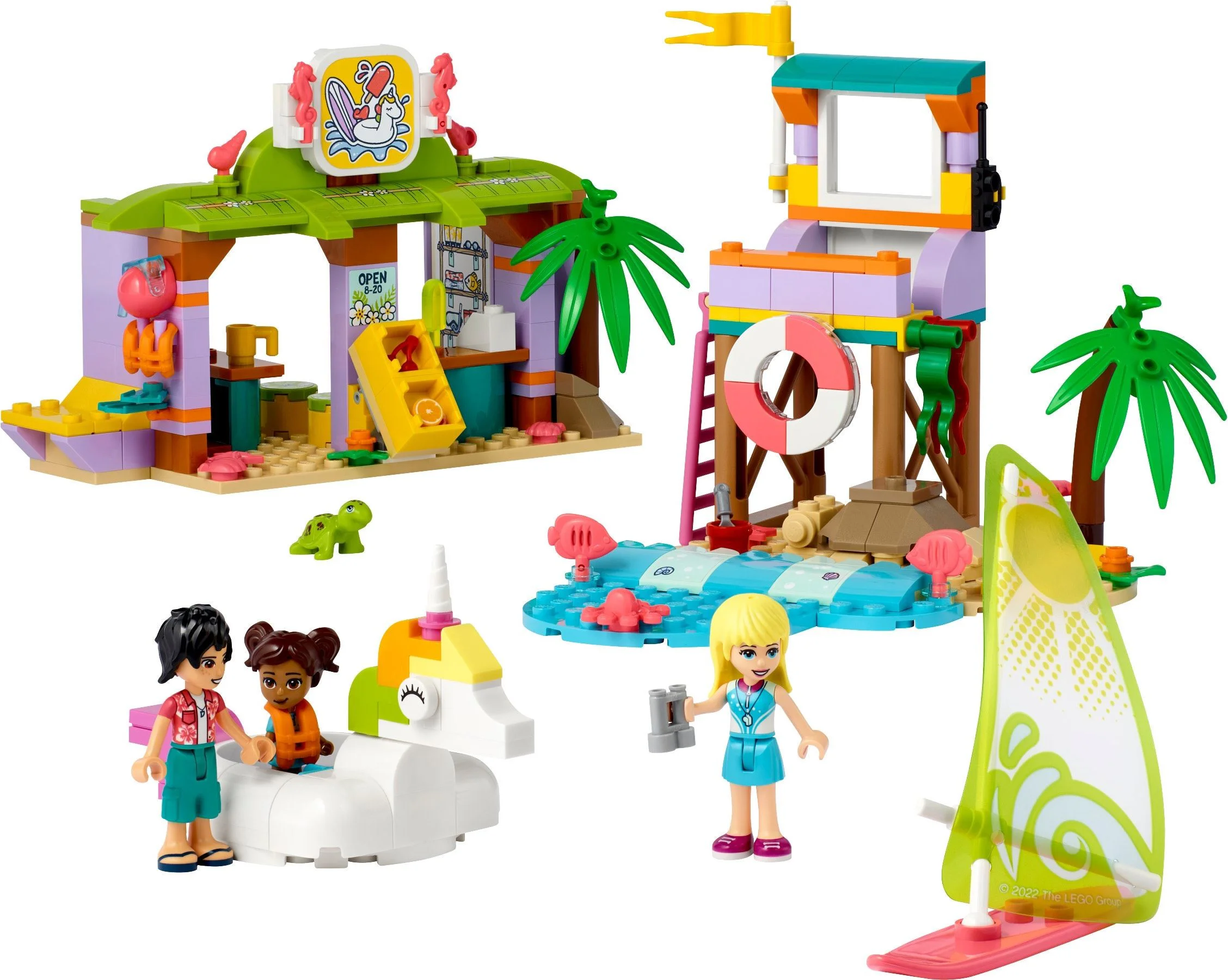 Beach surfing 乐高 LEGO 41710