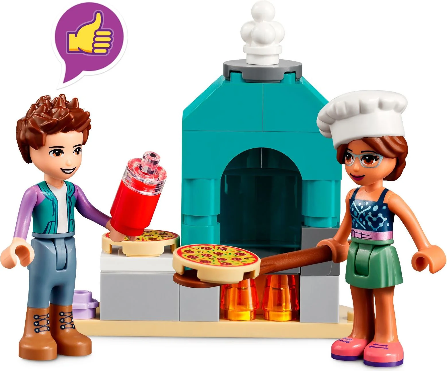 Heart Lake's pizza 乐高 LEGO 41705 image 4