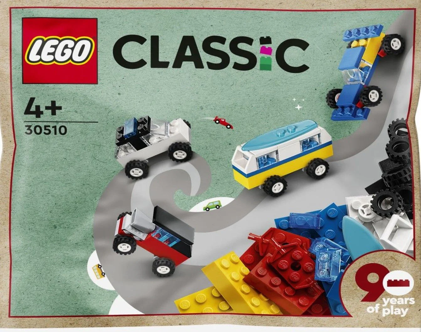'90 Car history 乐高 LEGO 30510 image 1