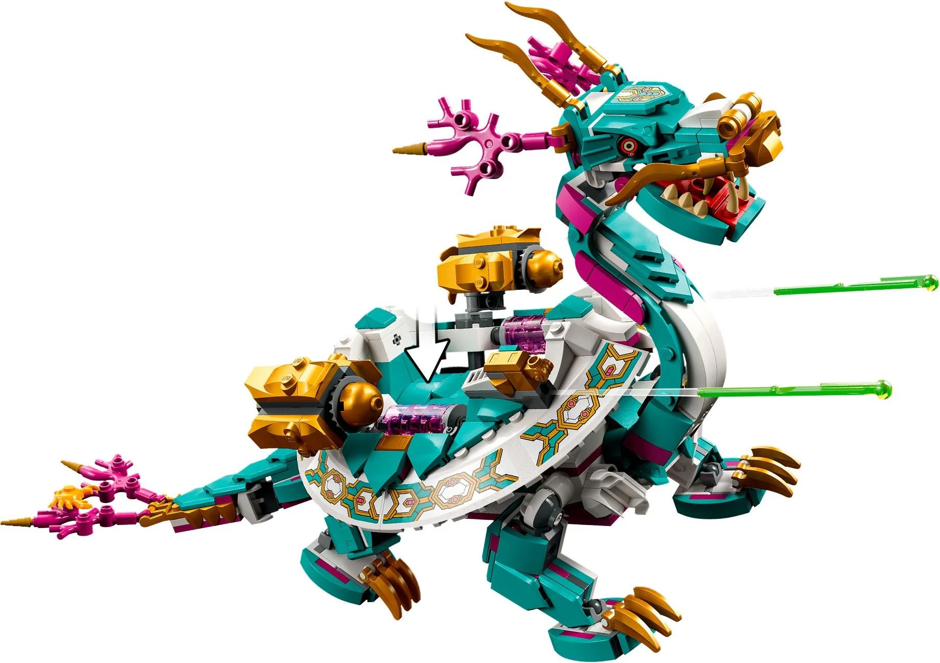East Sea Dragon Submarine 乐高 LEGO 80037 image 2