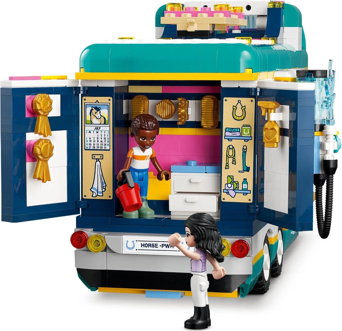 Trailer for horsecraft exhibition 乐高 LEGO 41722 image 3