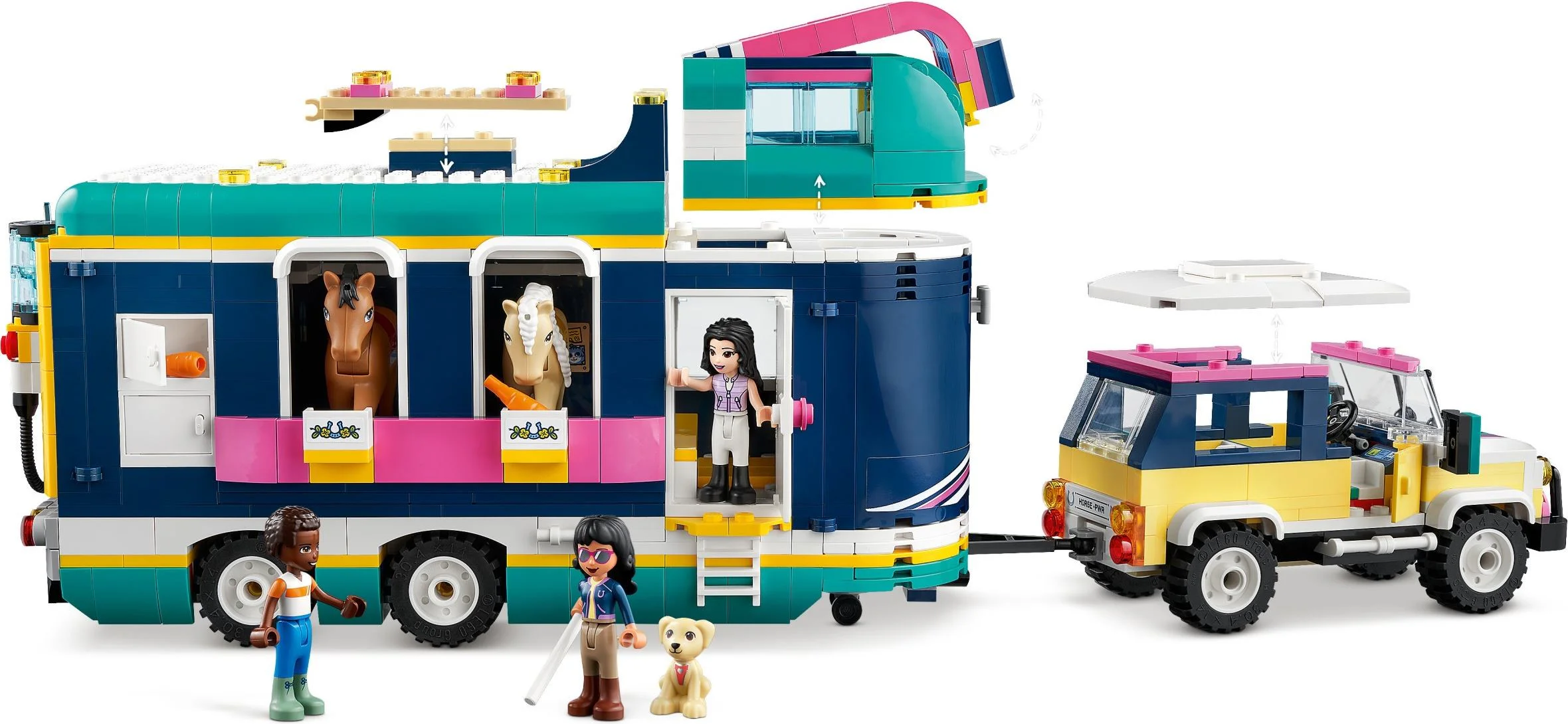 Trailer for horsecraft exhibition 乐高 LEGO 41722 image 5