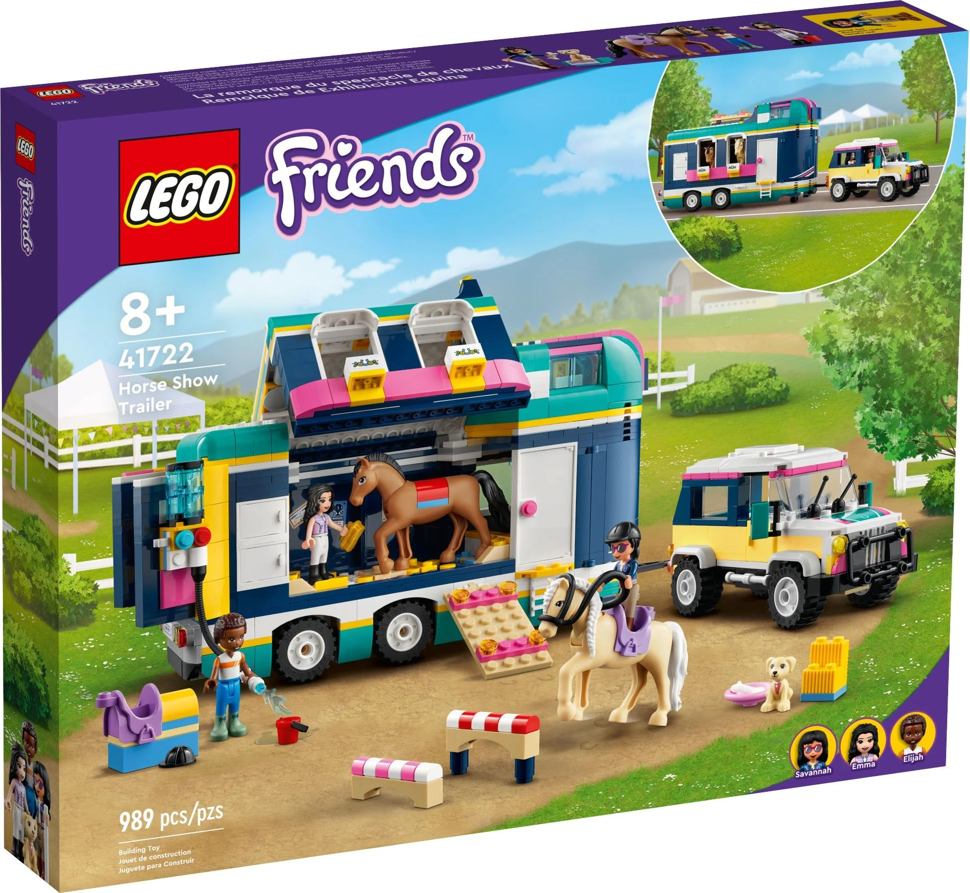 Trailer for horsecraft exhibition 乐高 LEGO 41722 image 7