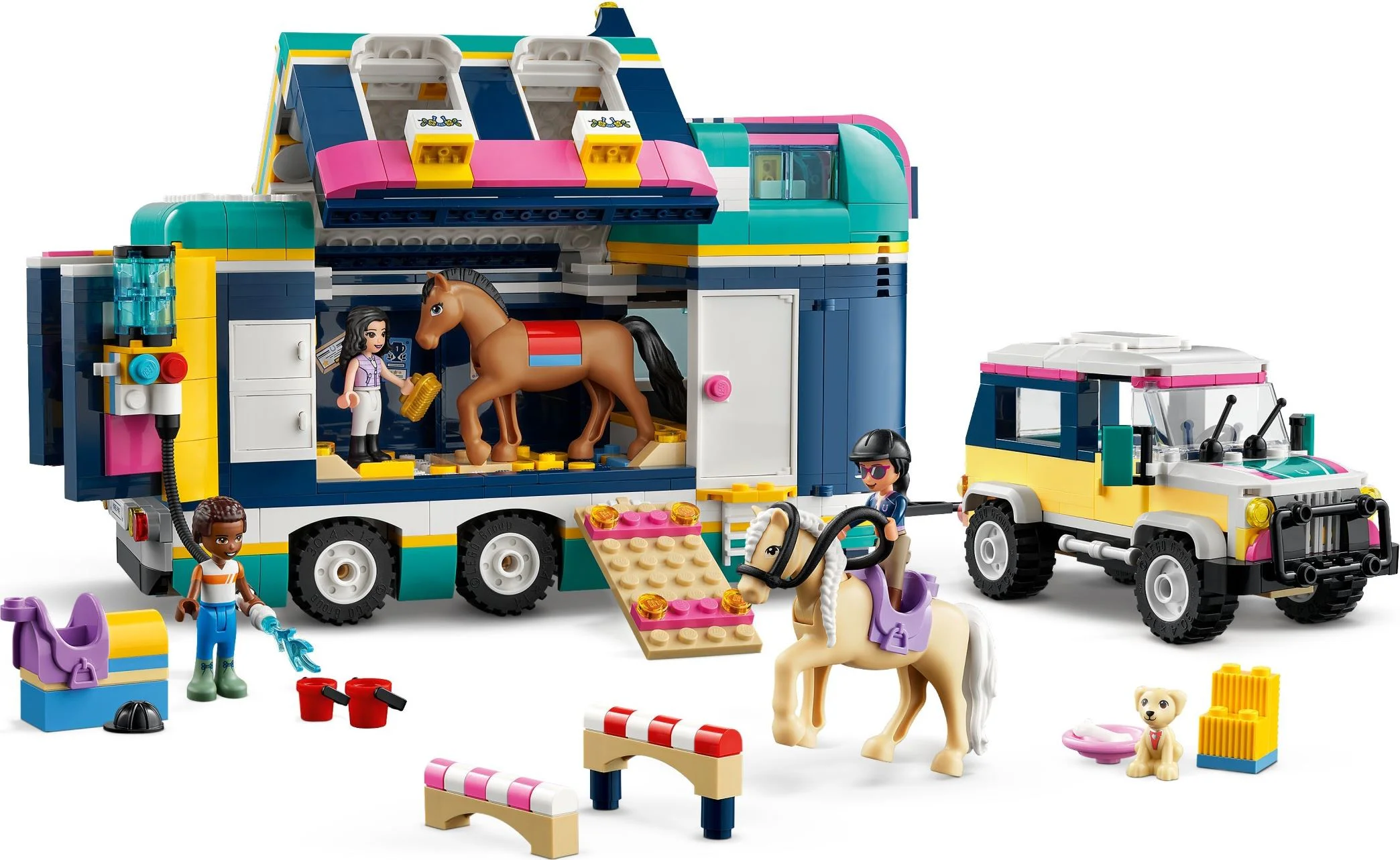 Trailer for horsecraft exhibition 乐高 LEGO 41722 image 9