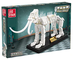 Prehistoric beast: mammoth fossils