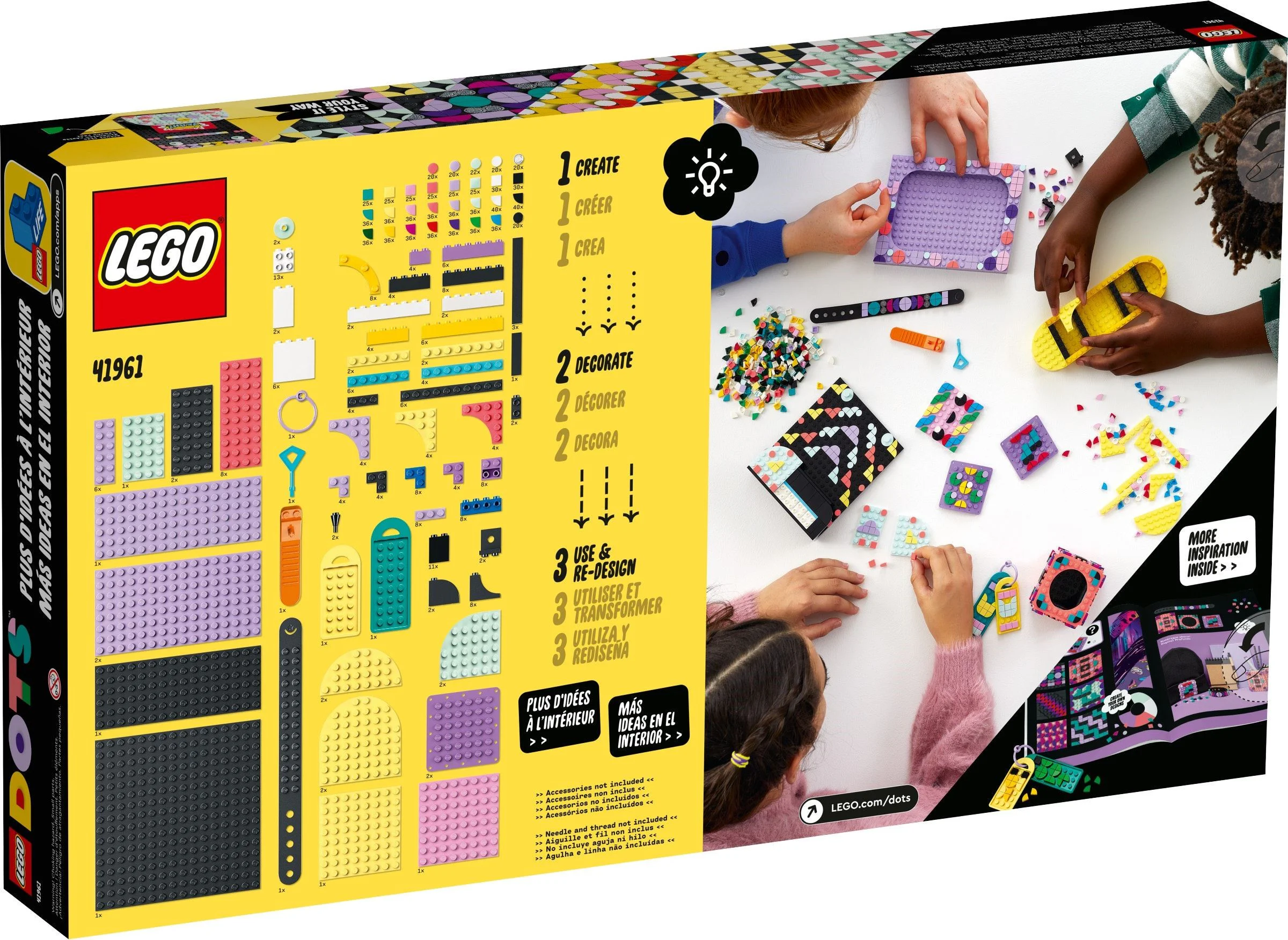 Designer luxurious suit - pattern 乐高 LEGO 41961 image 7