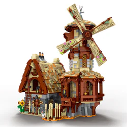 Medieval windmill mill