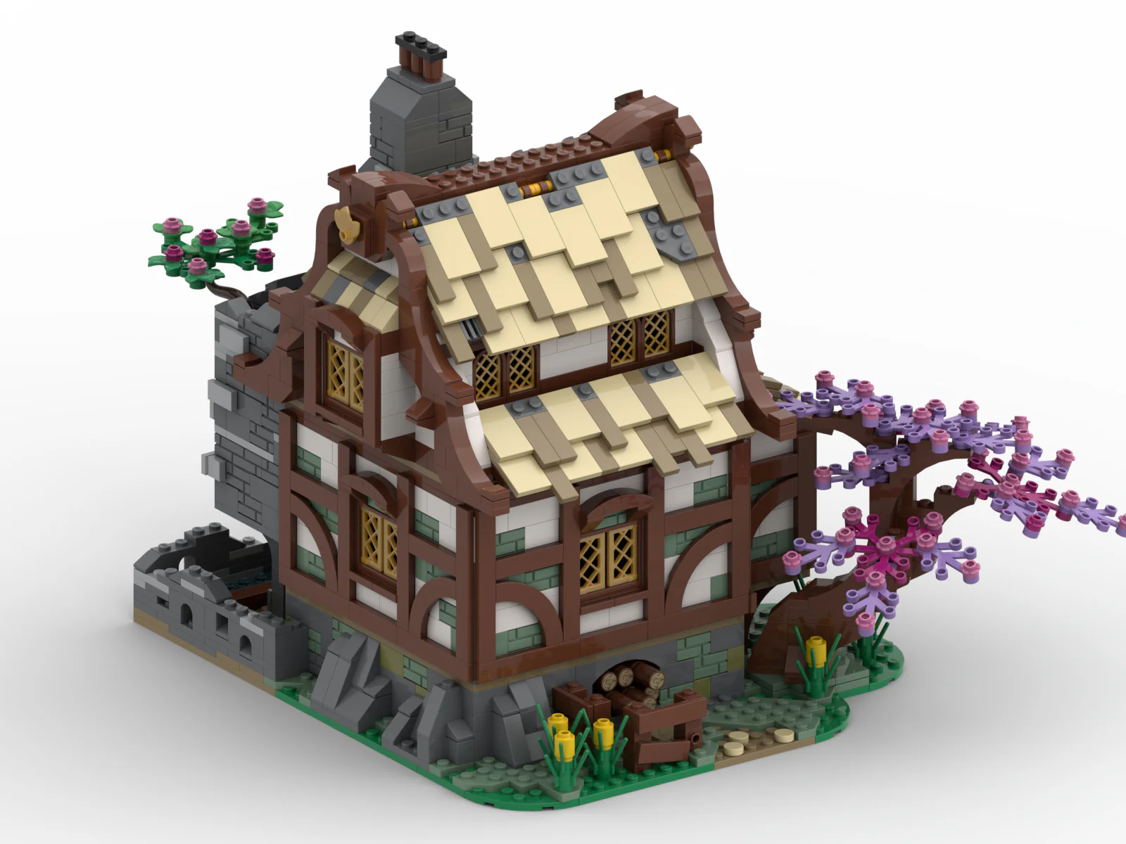 Medieval farmhouse MOC-68083 image 2