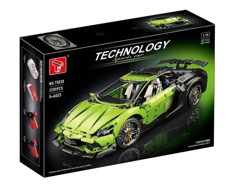 Green racing car 1:10 肆點玖 BLK-0139