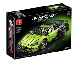 Green racing car 1:10