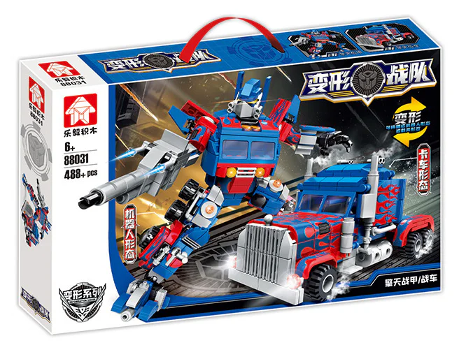 Transformation Team: Optimus Armour 乐毅积木 88031 image 2