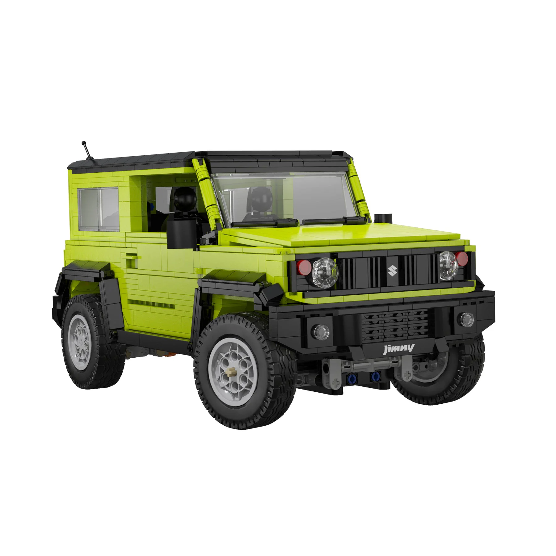 Travel modified Jimney Land Cruiser 1:12 咔搭 CaDA/双鹰 DoubleE C62001 image 2