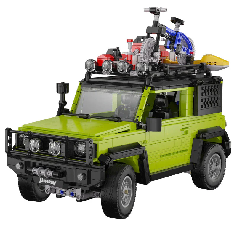 Travel modified Jimney Land Cruiser 1:12 咔搭 CaDA/双鹰 DoubleE C62001 image 3