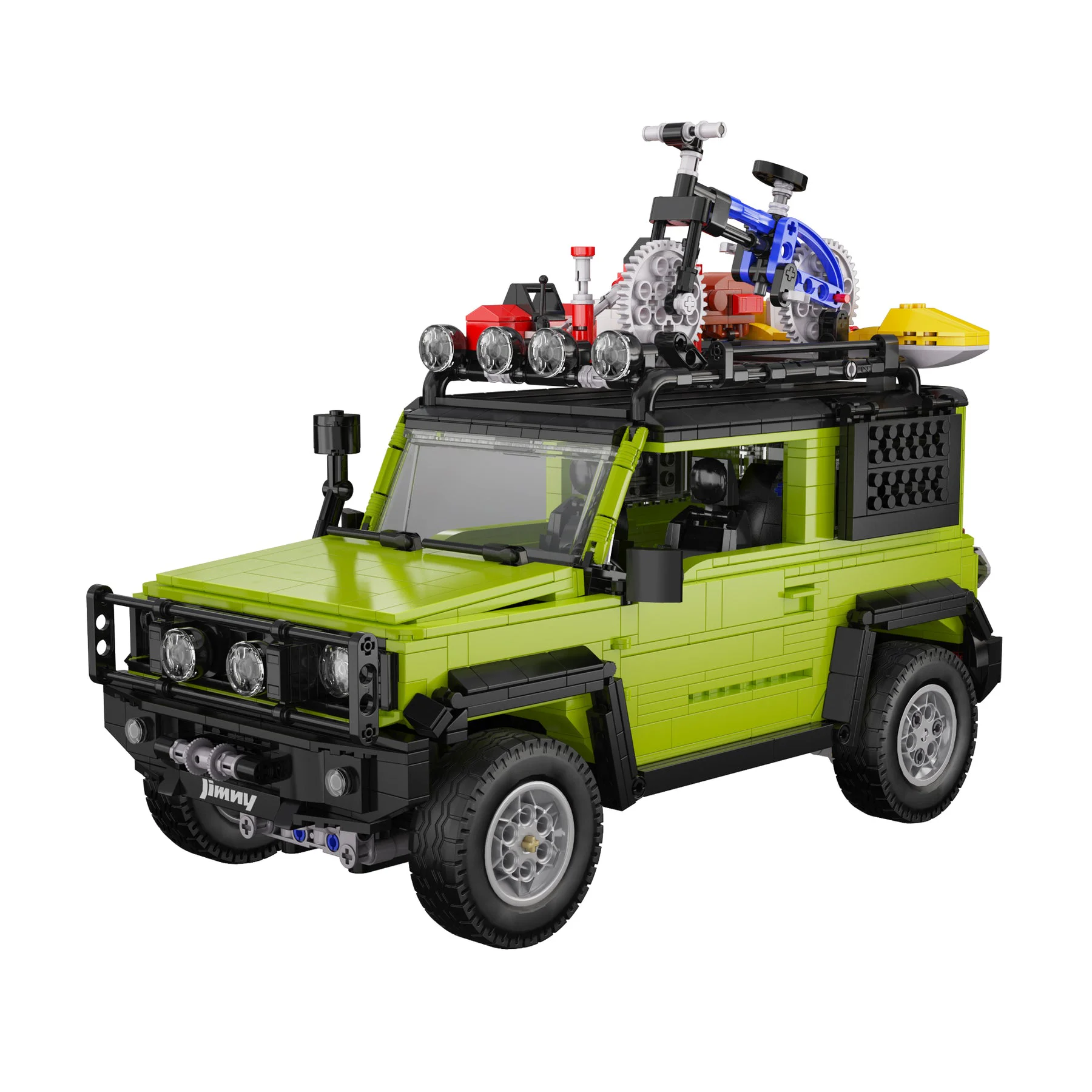 Travel modified Jimney Land Cruiser 1:12 咔搭 CaDA/双鹰 DoubleE C62001 image 5