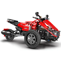 Three-wheeled motorcycle of the Pumbaa Monster