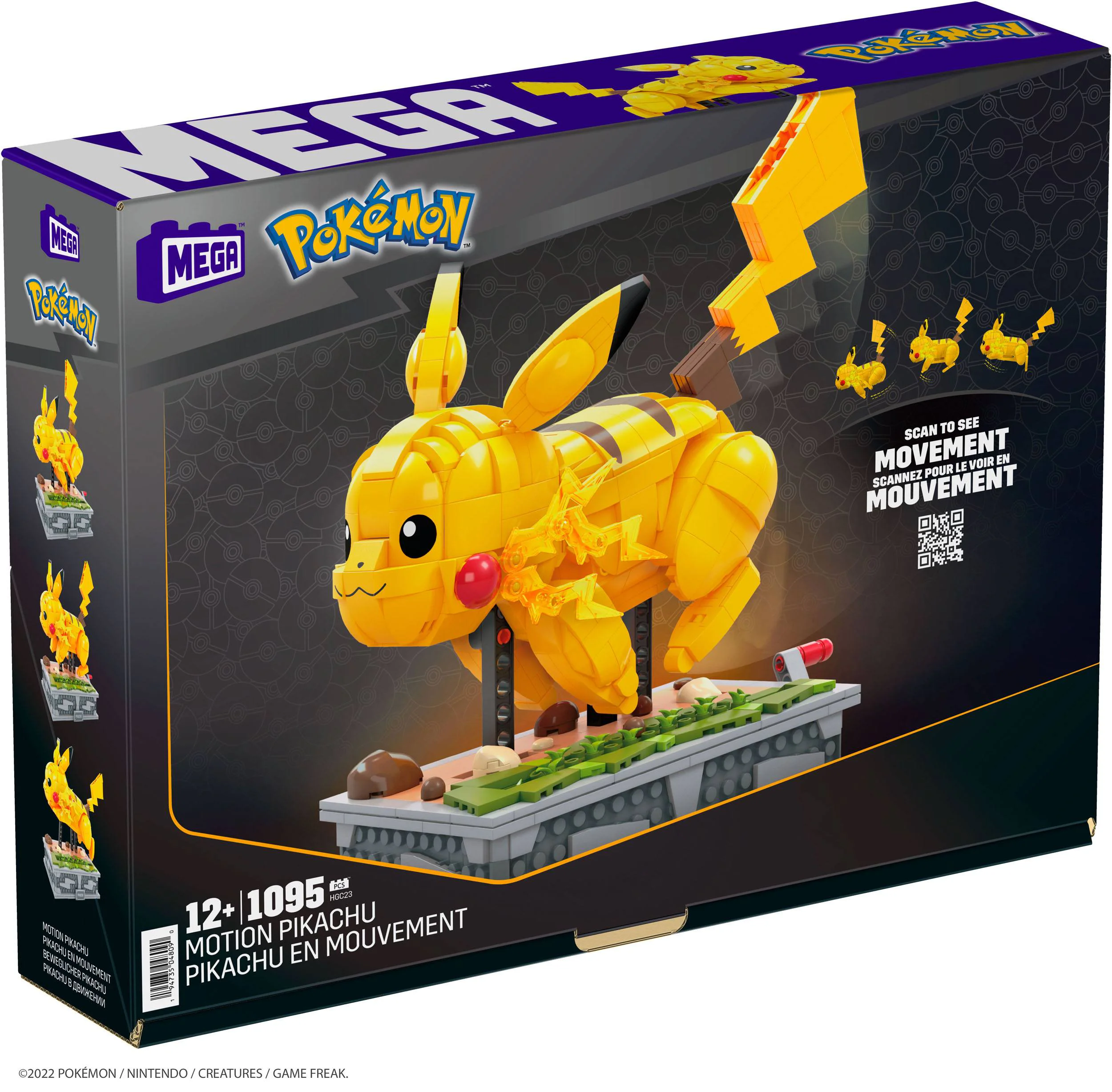Poco Dream: Dynamic Picachu 美家宝/美高 MegaBloks HGC23 image 1