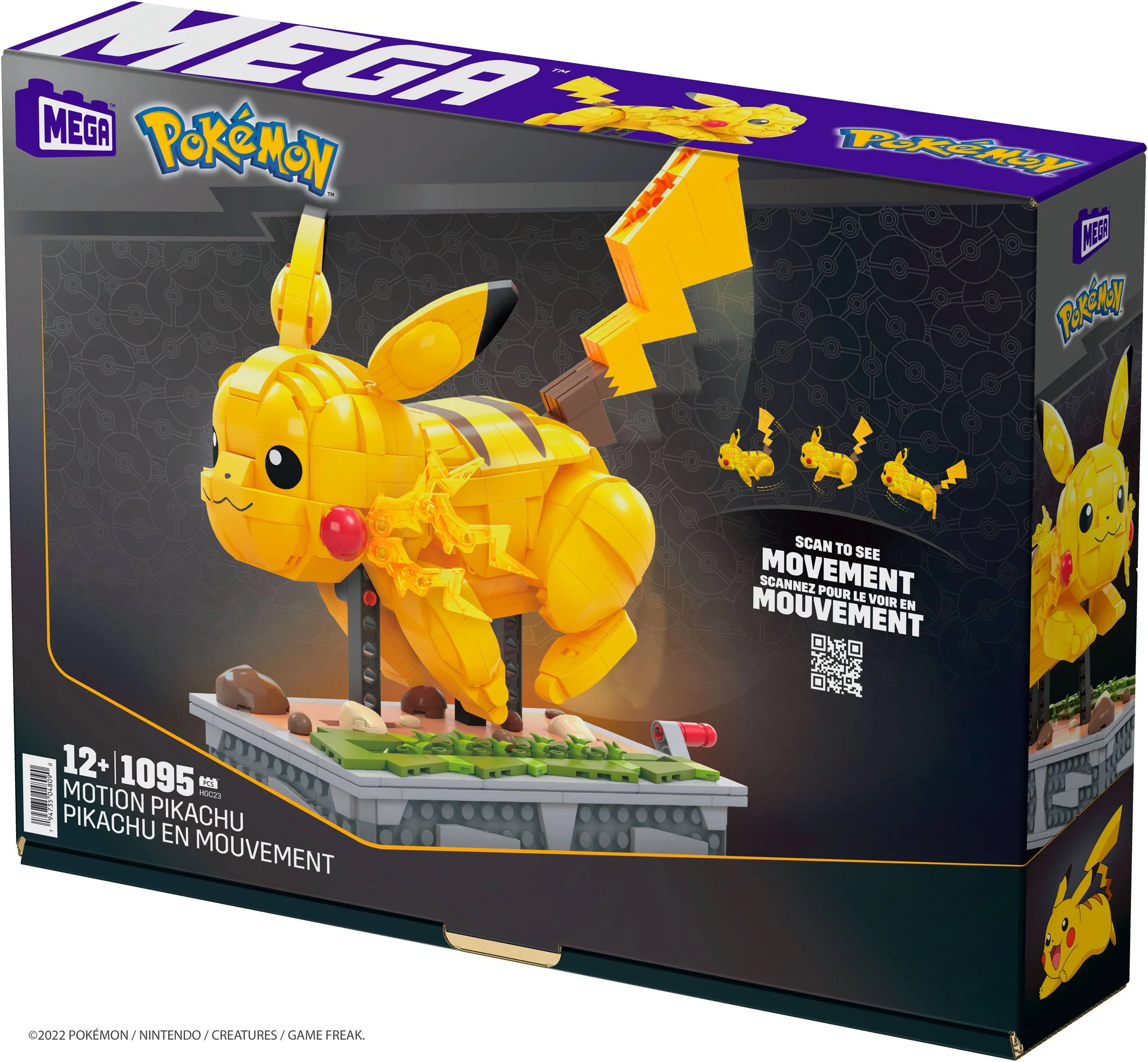 Poco Dream: Dynamic Picachu 美家宝/美高 MegaBloks HGC23 image 2