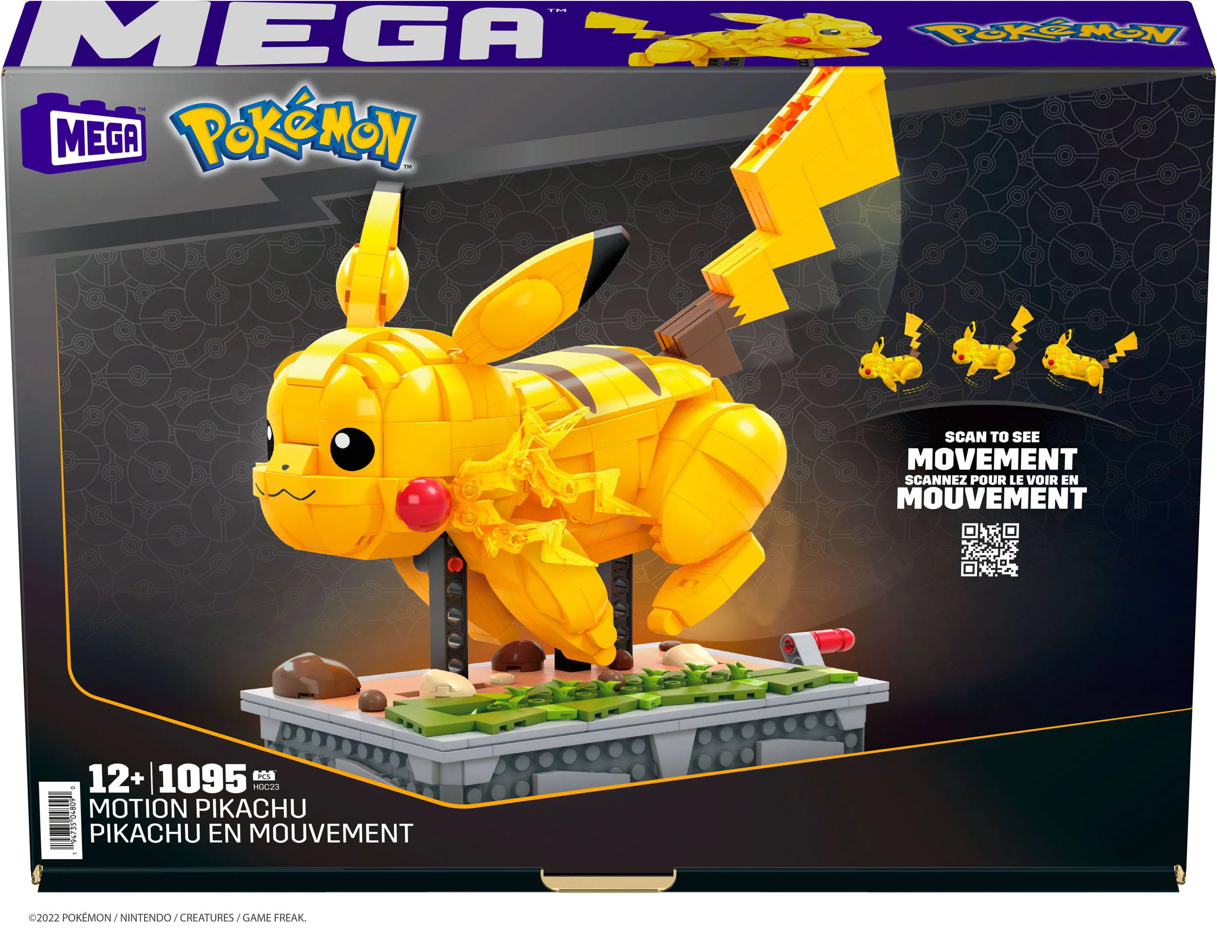 Poco Dream: Dynamic Picachu 美家宝/美高 MegaBloks HGC23 image 3