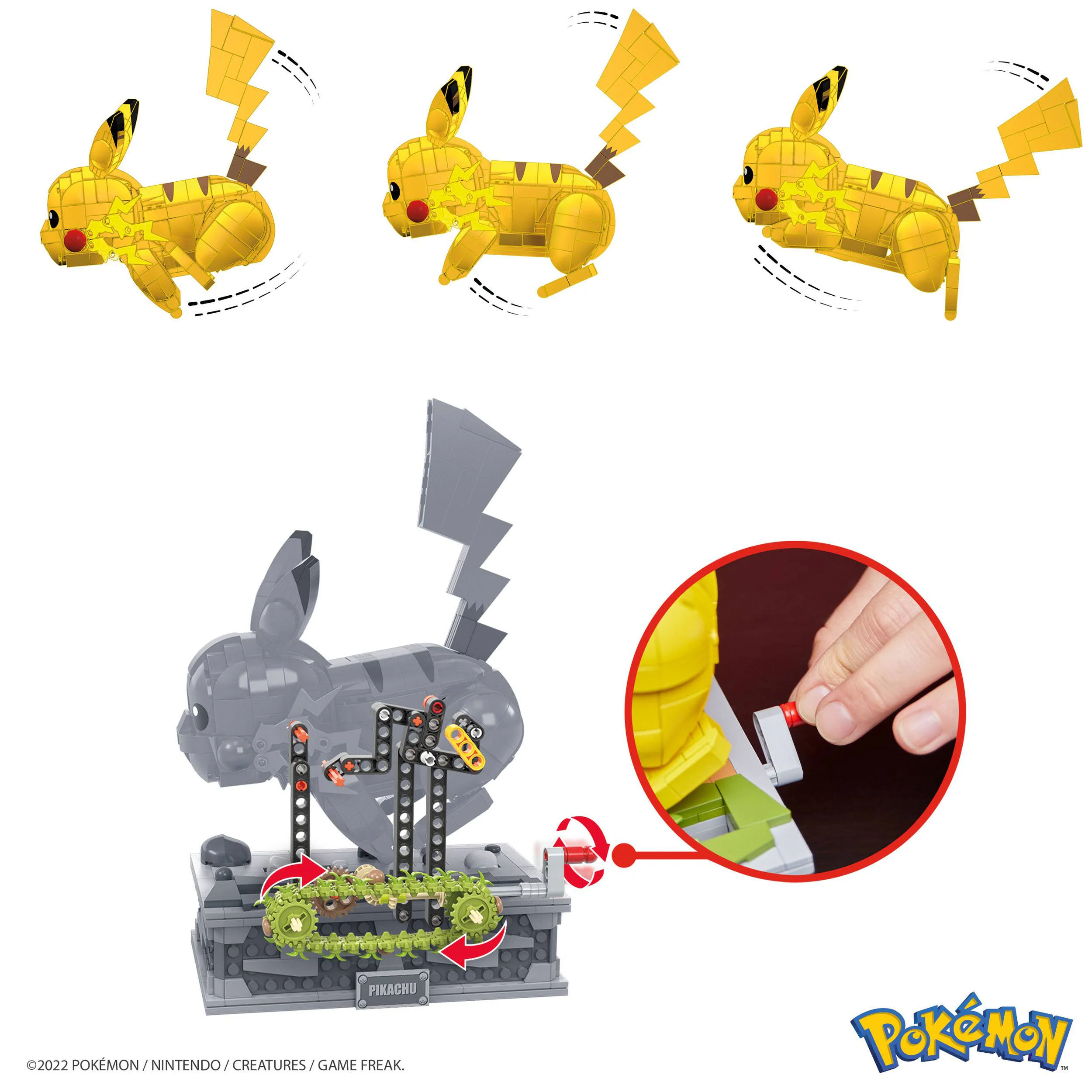 Poco Dream: Dynamic Picachu 美家宝/美高 MegaBloks HGC23 image 5