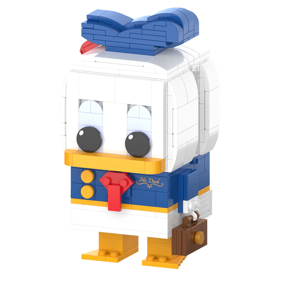 The sleepy duck at work 佳奇积木 JAKI JK2153