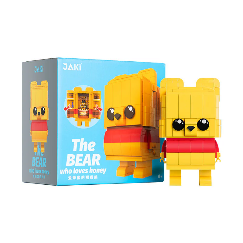 Sweet bear with honey 佳奇积木 JAKI JK2155 image 6
