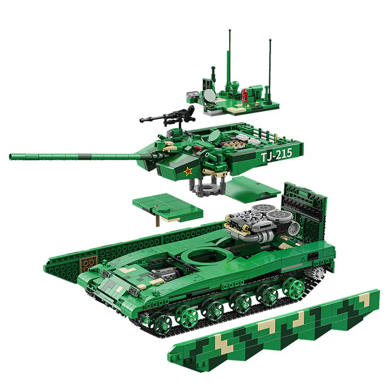 99A MAIN BATTLE TANK 咔搭 CaDA/双鹰 DoubleE C82001 image 1