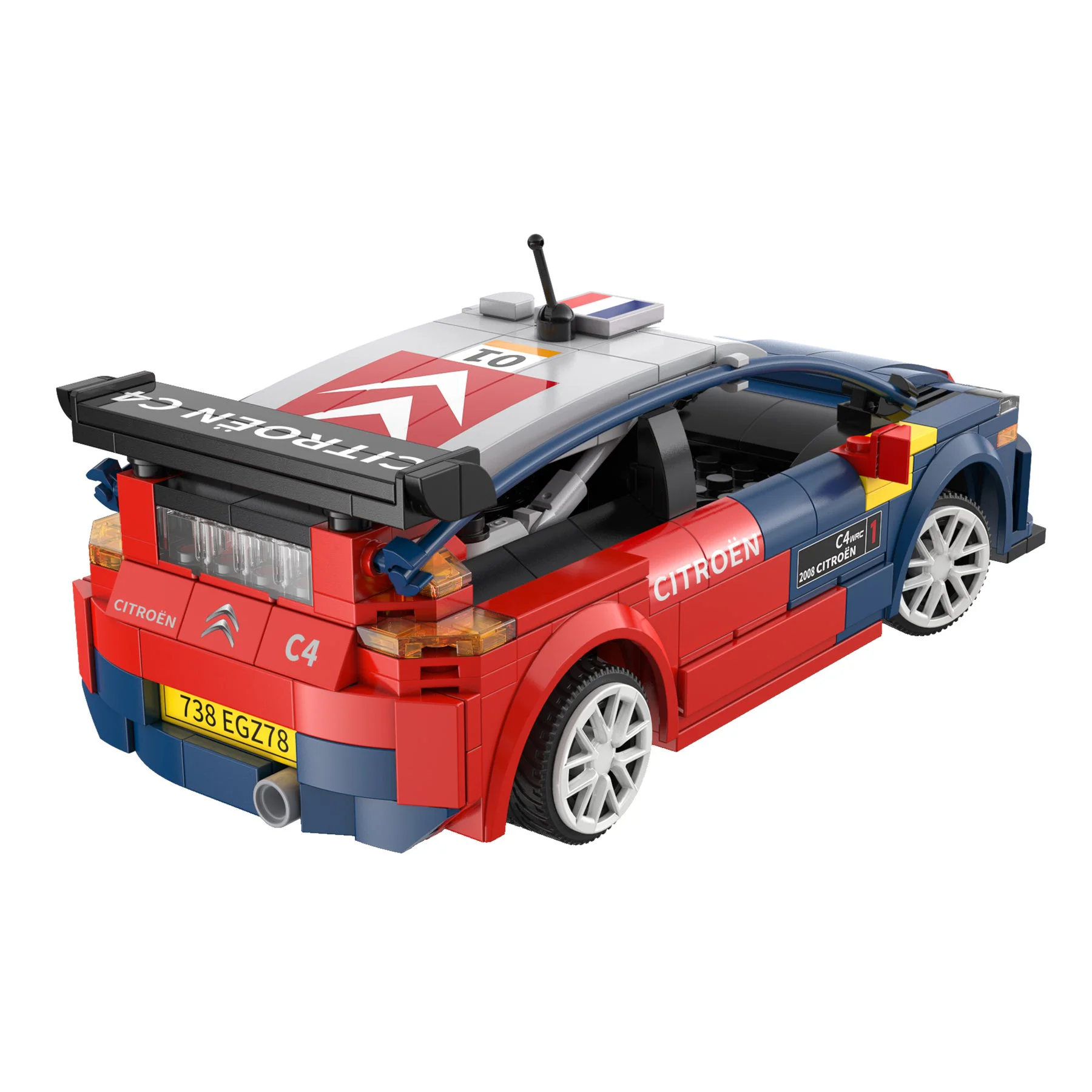 SNOW DRAGON WRC 2008 RACING 咔搭 CaDA/双鹰 DoubleE C51078 image 5