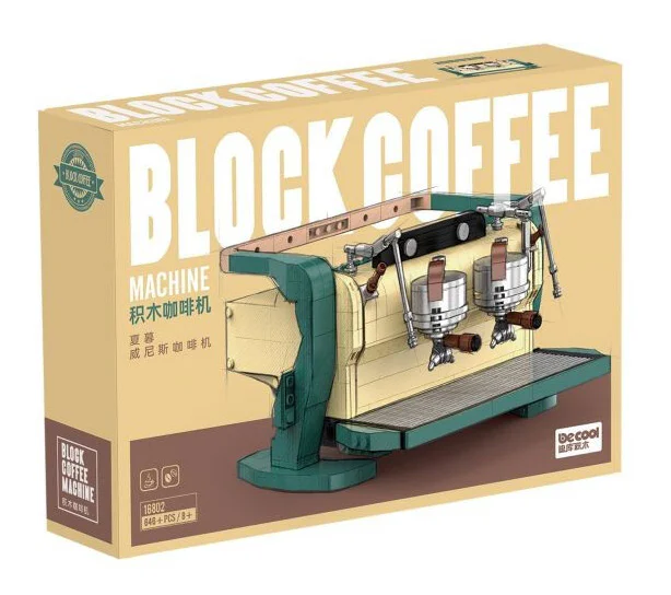 Summer Mute Venetian Coffee Machine 迪库 DECOOL/酷小砖 BrickCool 16802 image 3