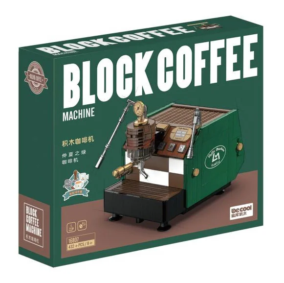 Midsummer green coffee machine 迪库 DECOOL/酷小砖 BrickCool 16807 image 4