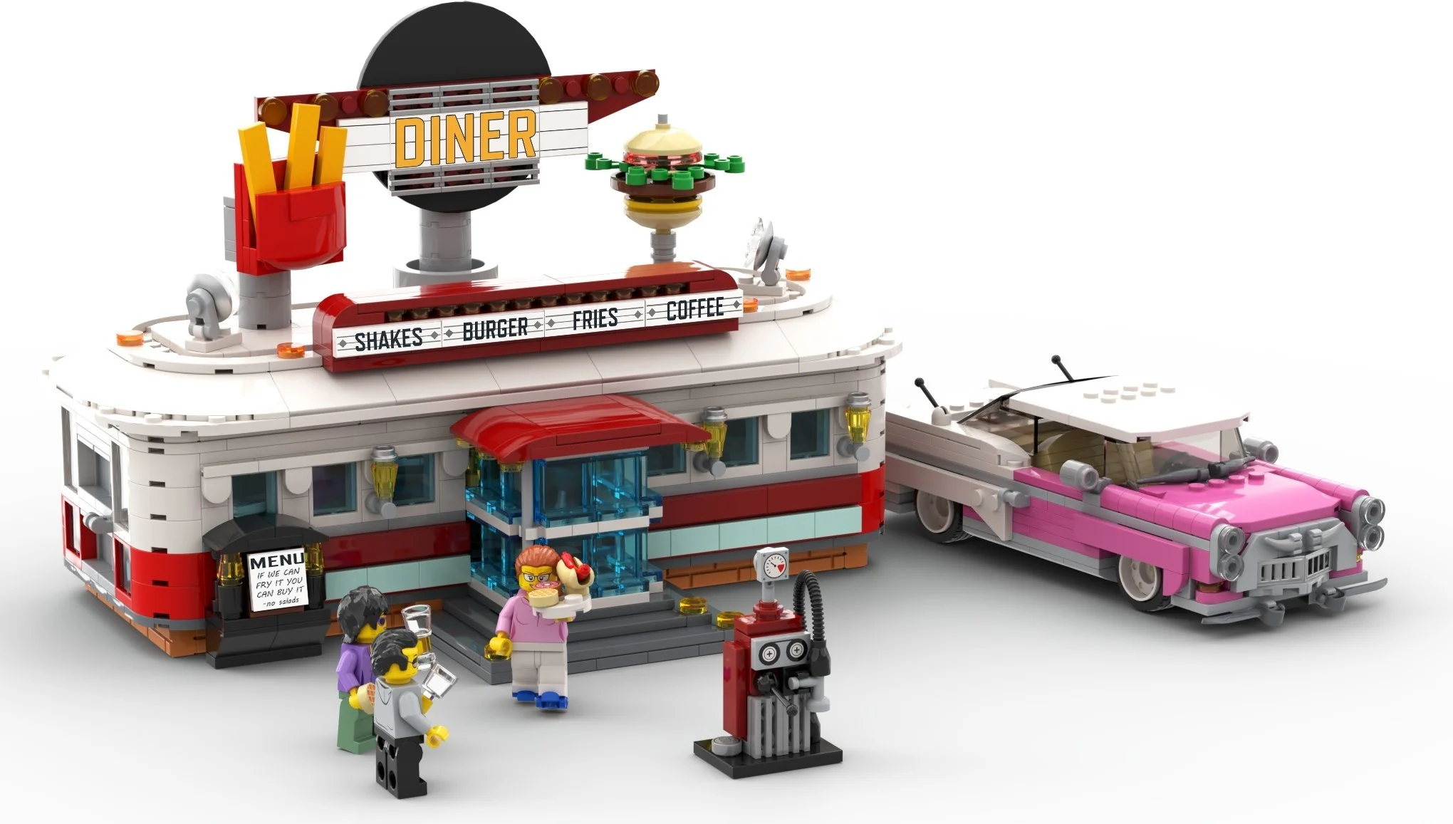 1950s Diner 乐高 LEGO 910011 image 1