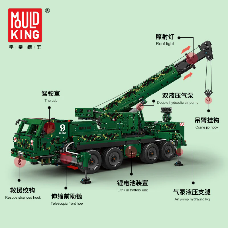 Aero-Armoured Rescue Vehicle 宇星模王 MOULDKING 20009 image 2