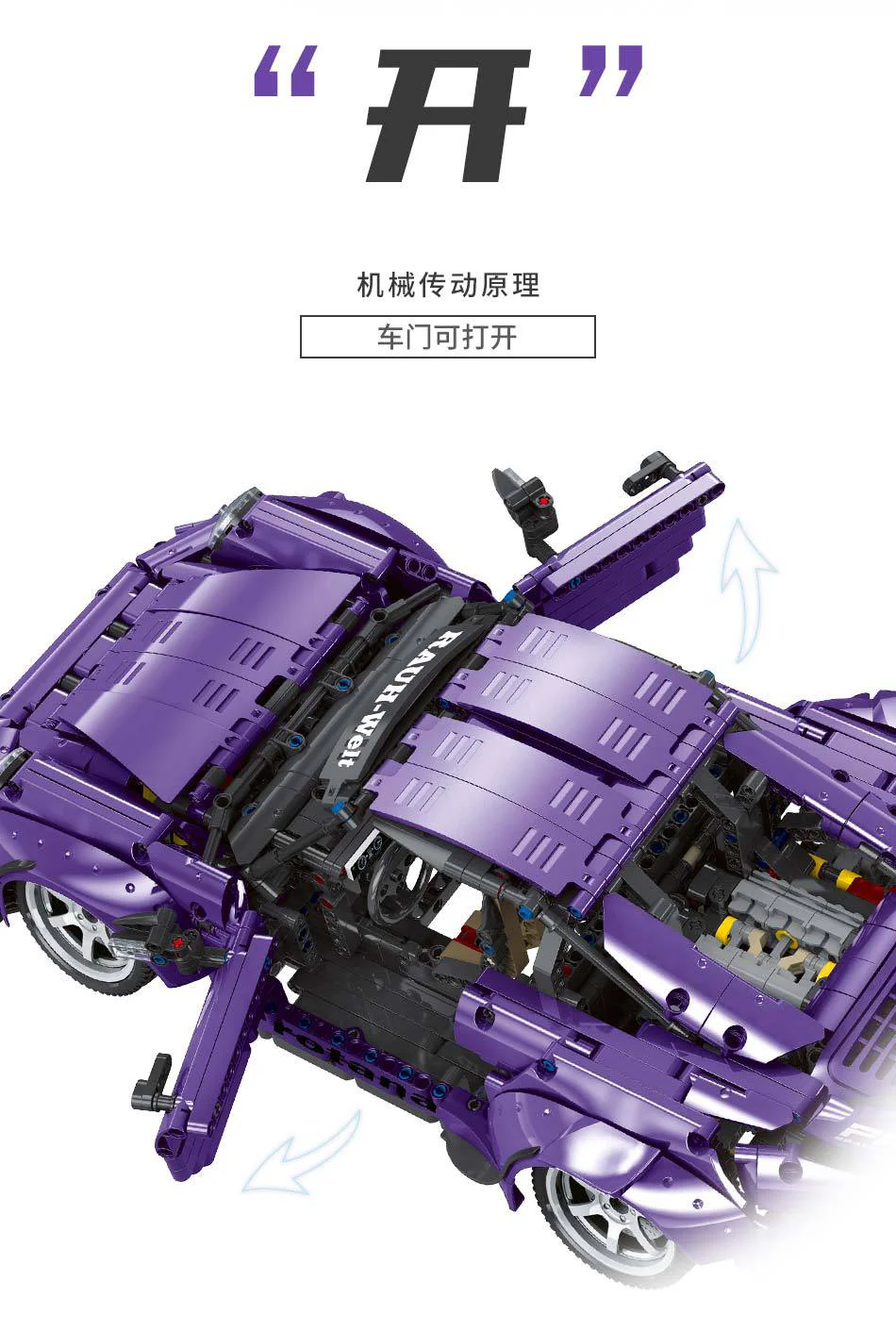 Purple storm 993 (Porsche 993 RWB Rotana) 非凡 F10003 image 5