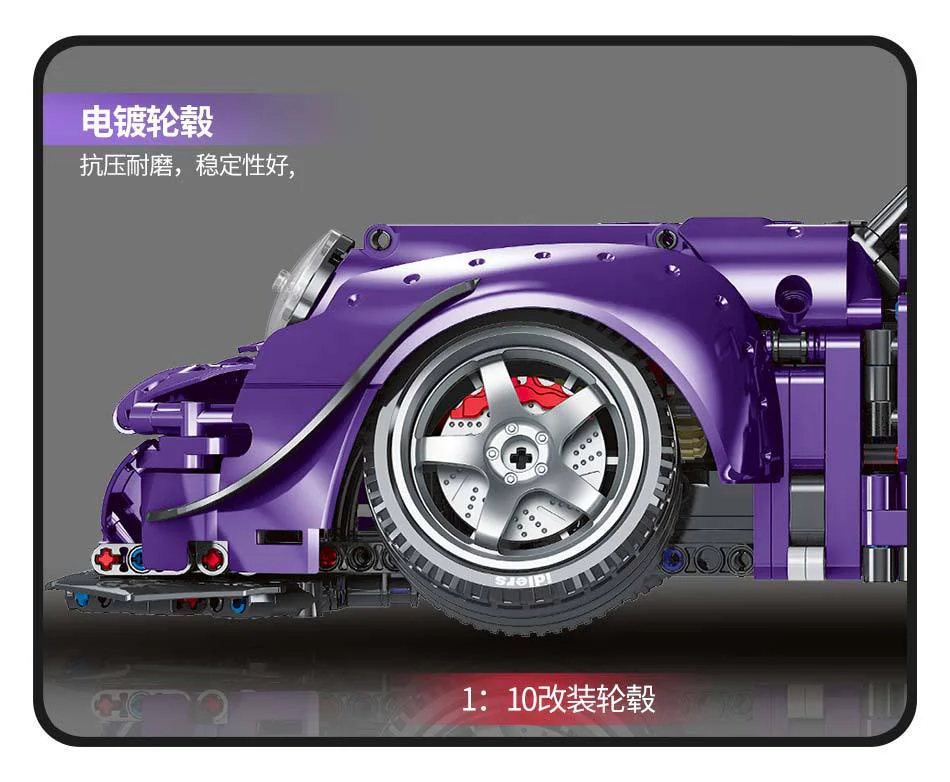 Purple storm 993 (Porsche 993 RWB Rotana) 非凡 F10003 image 8