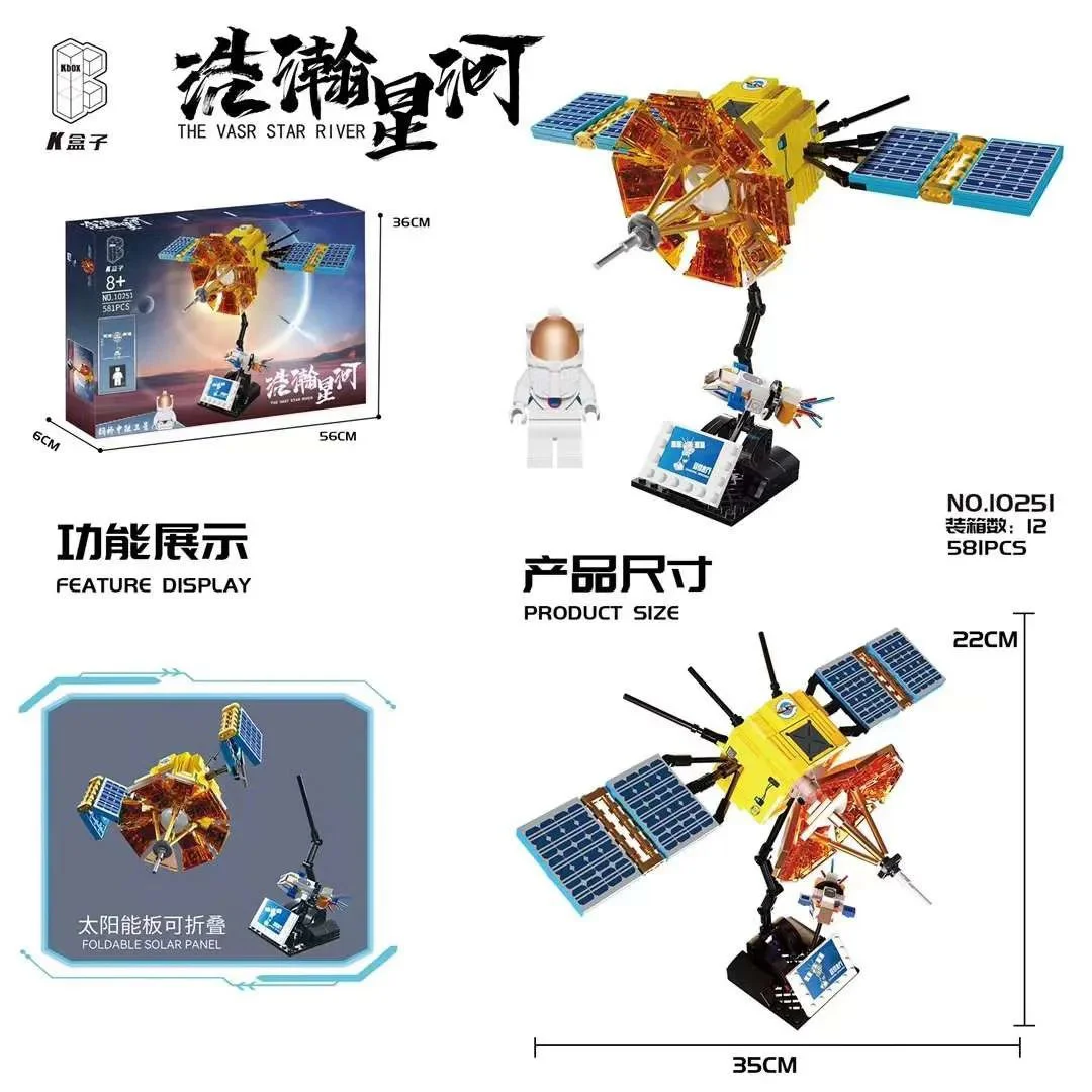 Hulk River: Constellation Bridge Relay Satellite K盒子/棱锐模型 10251 image 1