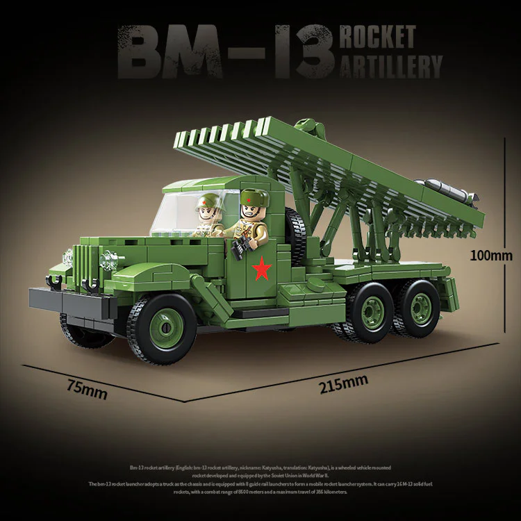 KATYUSHA MULTI-LAUNCH ROCKET BM-13 QUANGUAN 100240 image 3