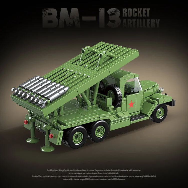 KATYUSHA MULTI-LAUNCH ROCKET BM-13 QUANGUAN 100240 image 4