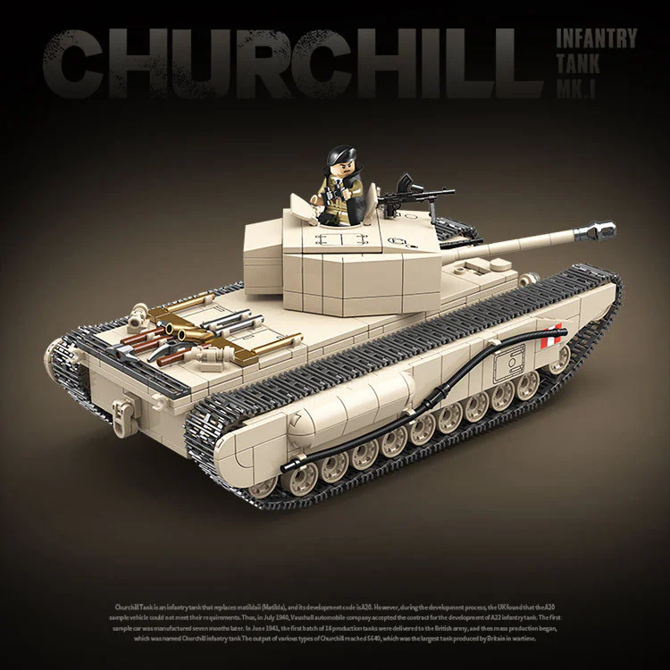 British Army Churchill MK.I Infantry Tank QUANGUAN 100238 image 4
